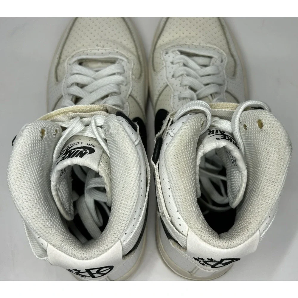 Nike Air Force 1 High USA Dream Team White Shoes 653998-102 Sz 5.5Y Women's 7.5‎